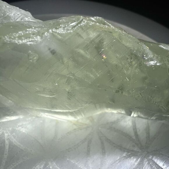 Prasiolite Quartz Raw Crystal Free Form (#1) - Picture 6 of 10